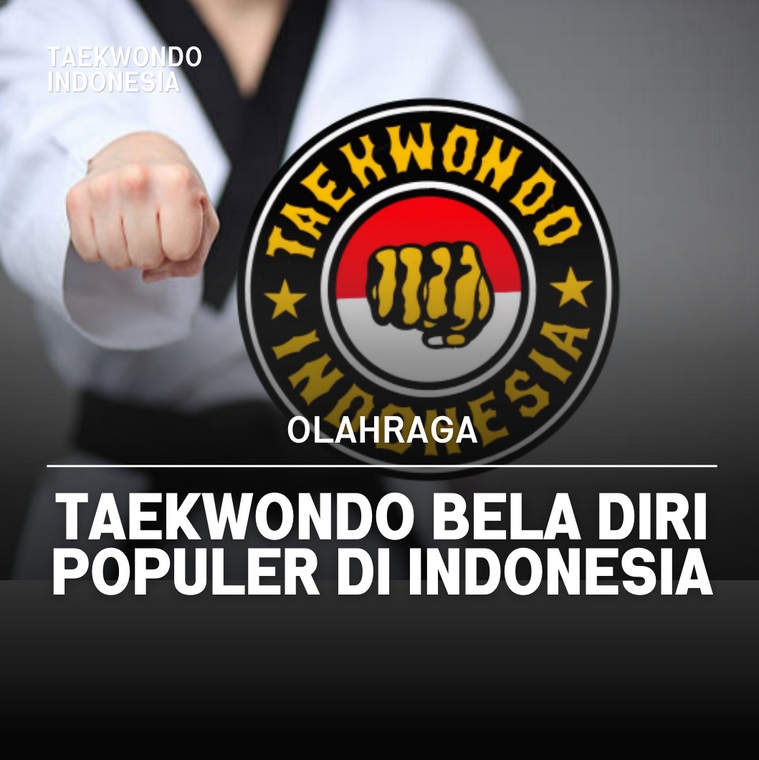 Taekwondo bela diri populer di Indonesia Taekwondo Indonesia Dojang mrfighter